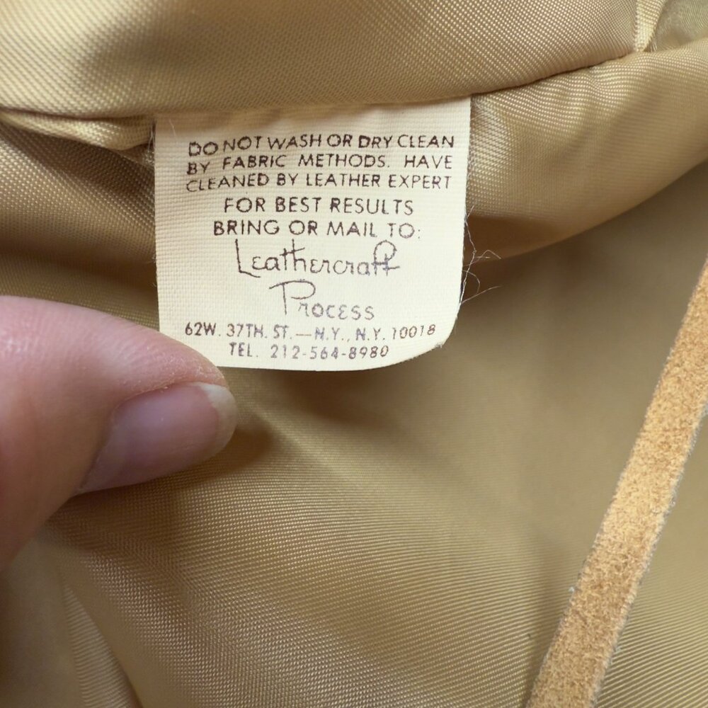 Schott NYC Western Suede Fringe Jacket Women's Sz 6 SML New w Tags Made In USA - Picture 10 of 16